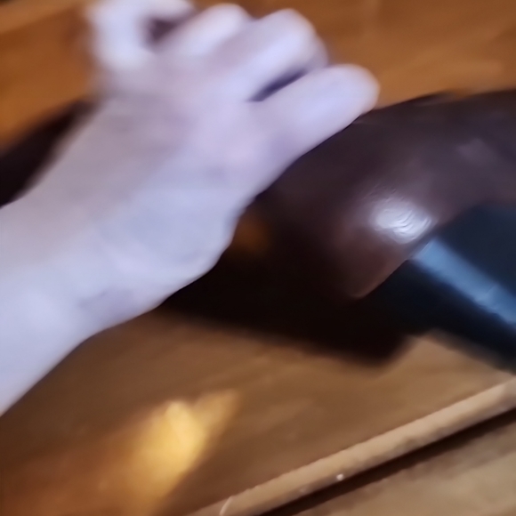 BOC Tall Leather Riding Boots with Heel + Zipper - Brown - Women's 6 - Picture 4 of 10